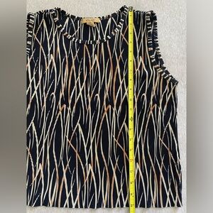 Plisse Women’s Size Medium Multicolored Sleeveless Shirt